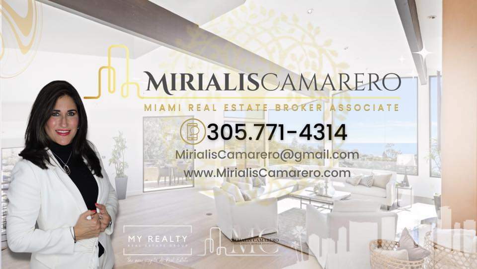 Miami Real Estate Broker Associate | Mirialis Camarero - REALTOR®