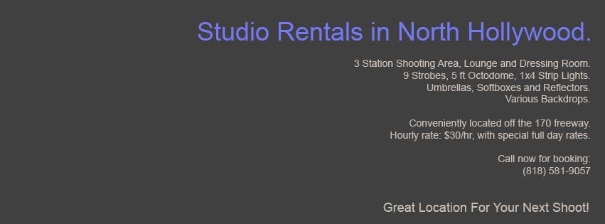 NoHo Photo Studio rentals