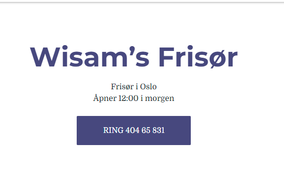 Wisam’s Frisør