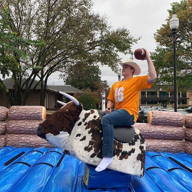 Go Vols Mechanical Bull Rentals Knoxville